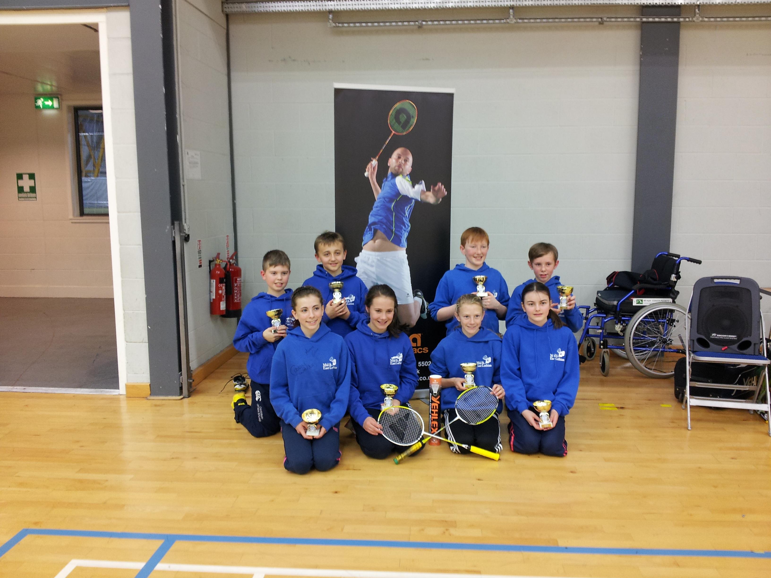 Scottish Schools U14 Inter Area Badminton Championships 