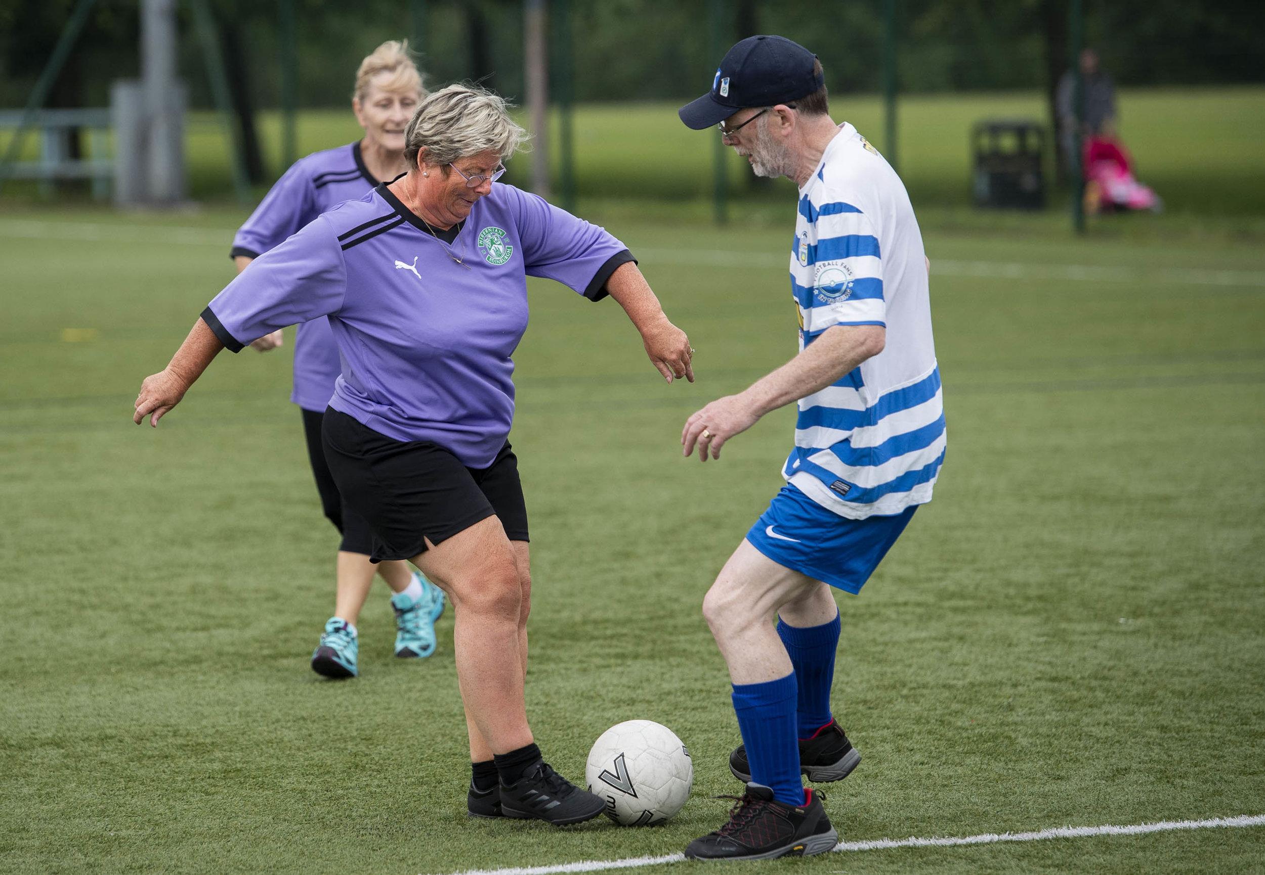 Walking Football in East Lothian