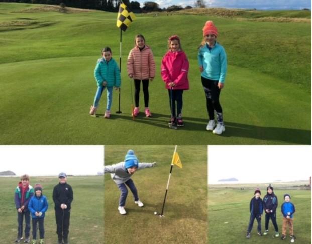 2022 Winter Golf collage