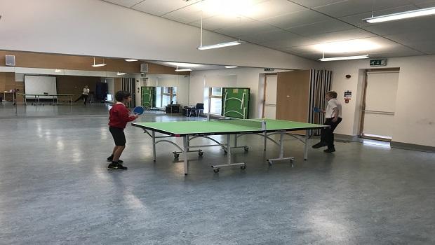 Table tennis active schools dunbar 