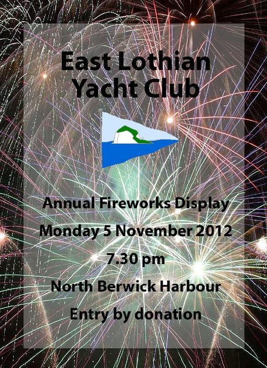 Active East Lothian East Lothian Yacht Club Fireworks Display