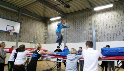 Trampolining