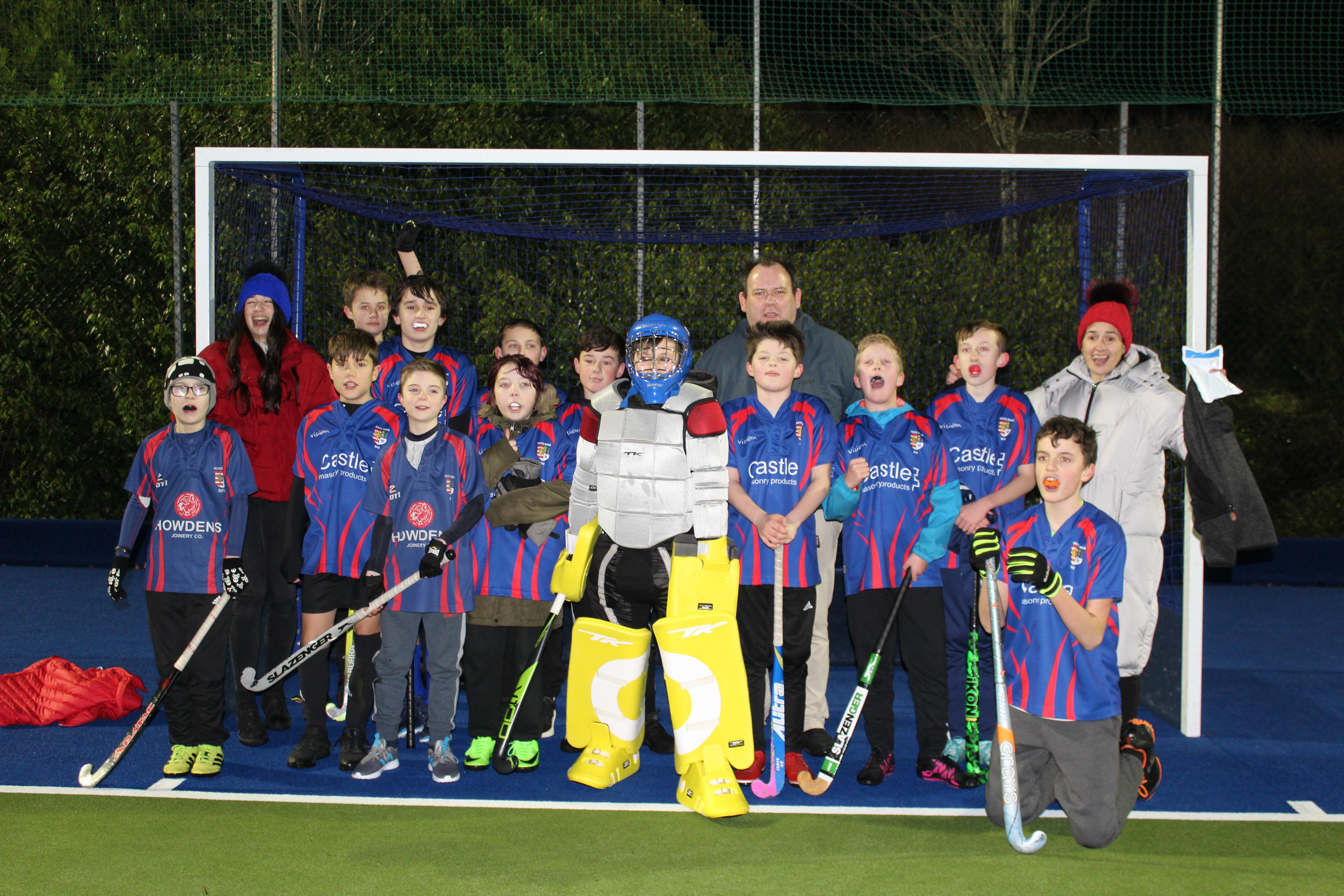 Ross High\\\\\\\'s first boys hockey team play in Edinburgh