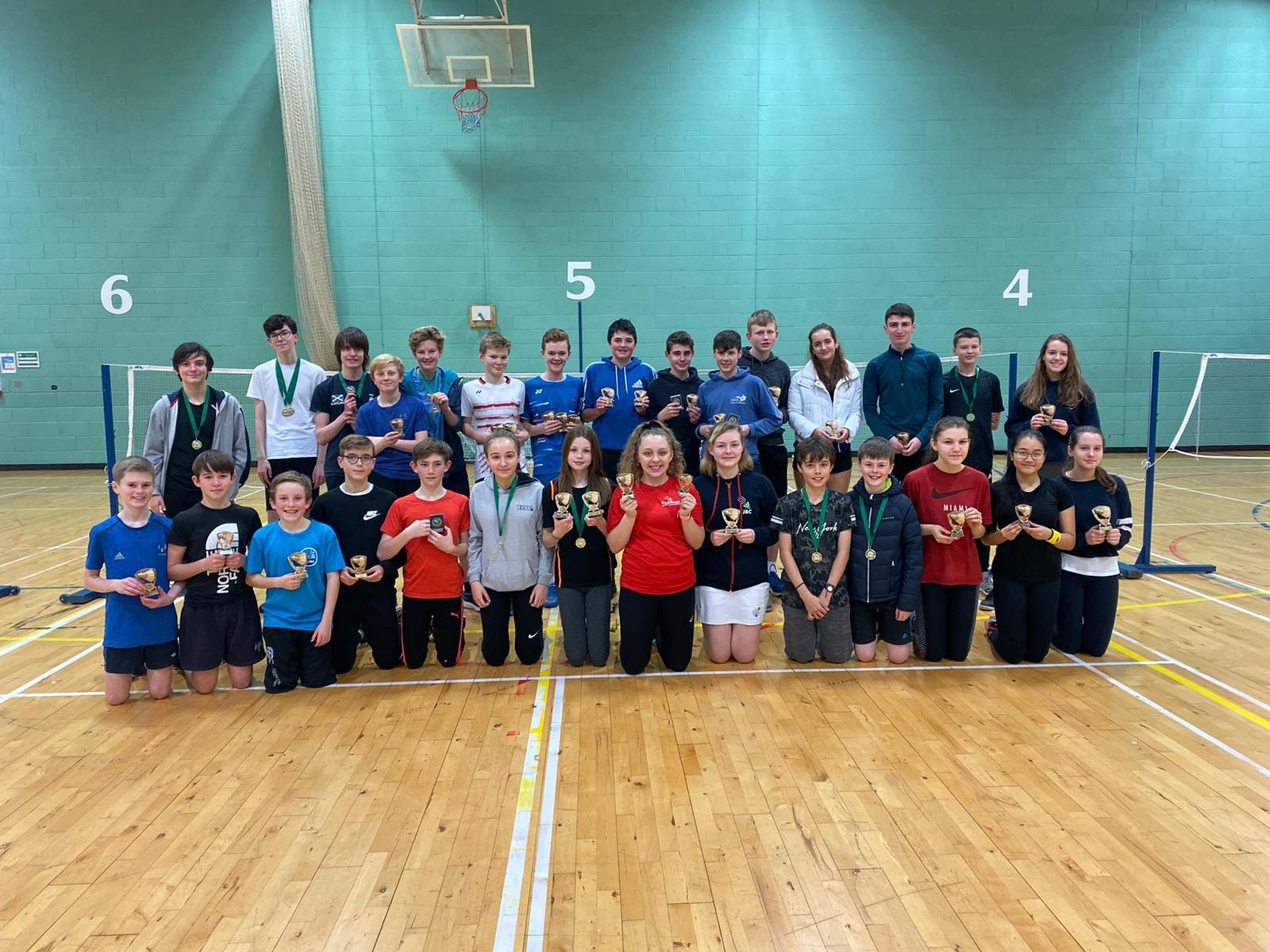 MID AND EAST LOTHIAN SECONDARY SCHOOLS BADMINTON CHAMPIONSHIPS