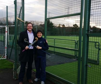 Hockey Pitches Back Up At Meadowmill