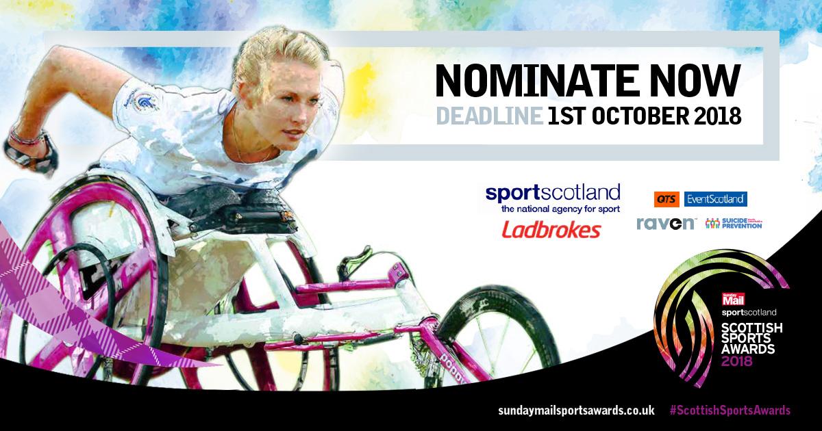 Sunday Mail sportscotland Scottish Sports Awards 2018