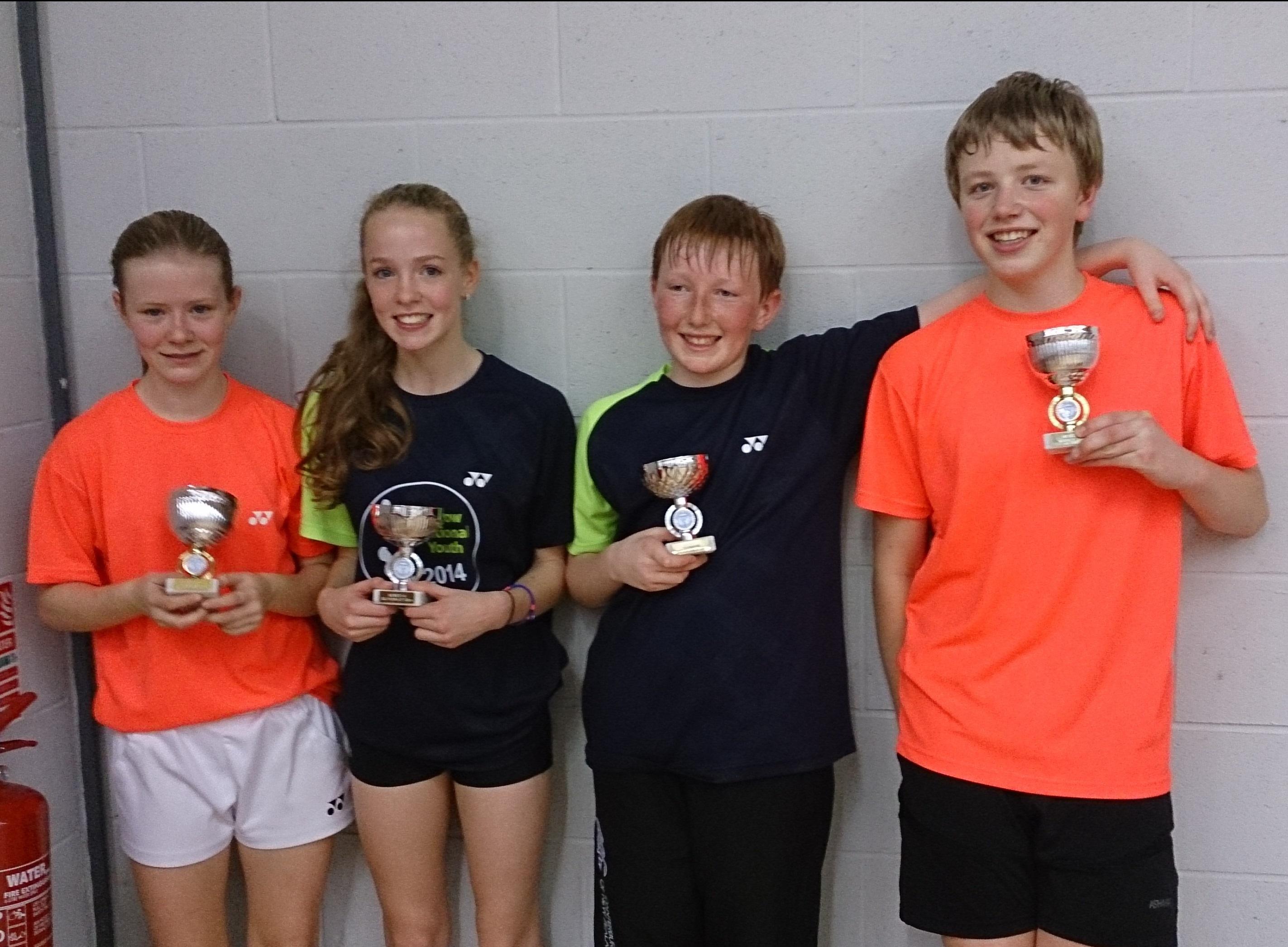 MEDAL HAUL FOR EAST LOTHIAN BADMINTON PLAYERS