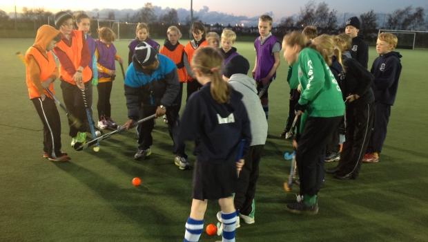 Hockey U12 Development Squad Warm-Up